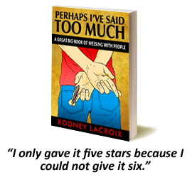“Perhaps I’ve Said Too Much” is on sale at Amazon for under $8!!